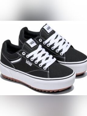 Vans Seldan Platform Sneakers - Women's Size 7 Like New